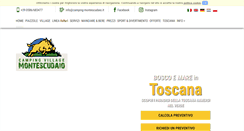 Desktop Screenshot of camping-montescudaio.it